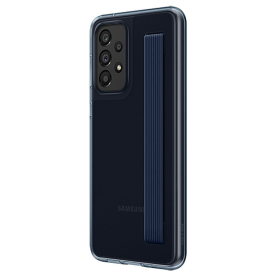 Гръб Samsung Slim Strap Cover за Galaxy A33 5G - Черен, EF-XA336CBE
