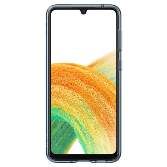 Гръб Samsung Slim Strap Cover за Galaxy A33 5G - Черен, EF-XA336CBE