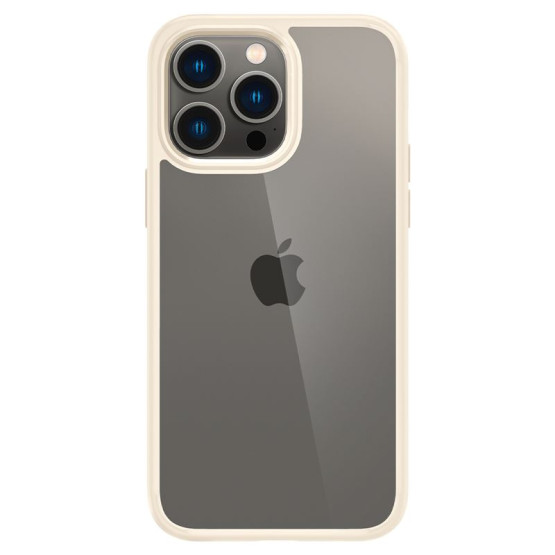 Гръб Spigen Crystal Hybrid за iPhone 14 Pro Max - Sand beige