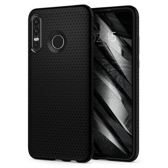 Гръб Spigen Liquid Air за Huawei P30 Lite - Черен