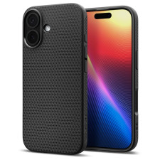 Гръб Spigen Liquid Air за iPhone 17 - Черен