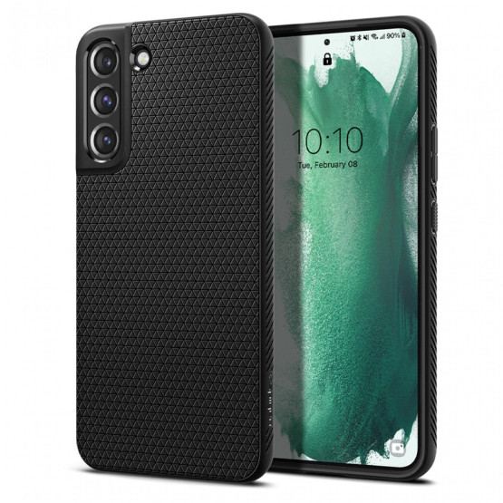 Гръб SPIGEN Liquid Air за Samsung Galaxy S22 Plus - Черен