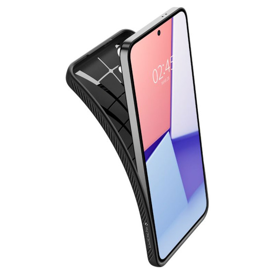 Гръб Spigen Liquid Air за Samsung Galaxy S24 - Черен
