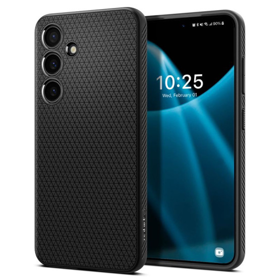 Гръб Spigen Liquid Air за Samsung Galaxy S24 - Черен