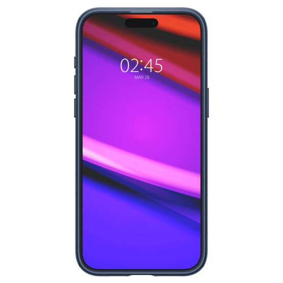 Гръб Spigen Mag Armor MagSafe, navy blue за iPhone 15 Pro - Син