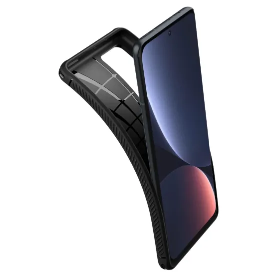Гръб Spigen Rugged Armor за Xiaomi 12T/Xiaomi 12T Pro - Черен