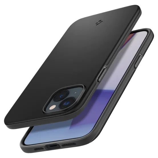 Гръб Spigen Thin Fit за iPhone 14 - Черен
