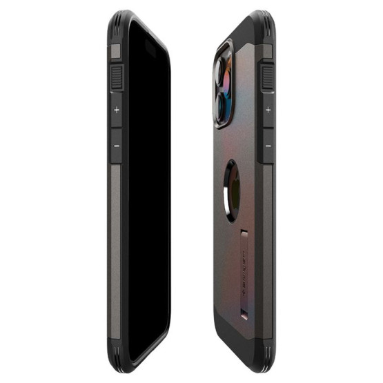 Гръб Spigen Tough Armor MagSafe за iPhone 15 Pro - Тъмно сив