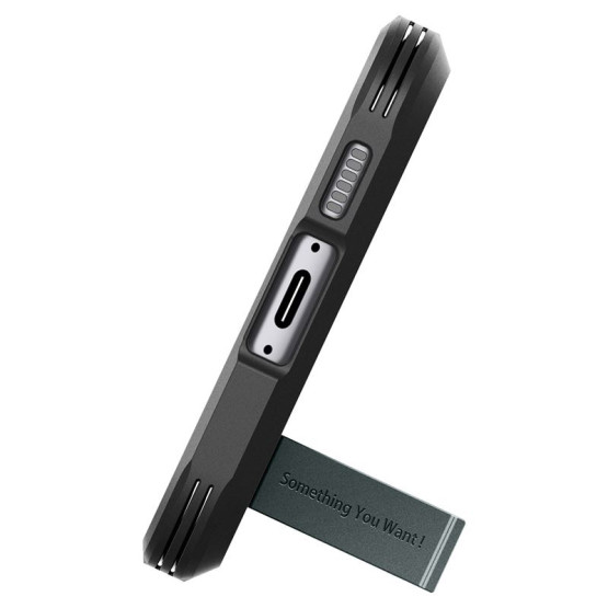 Гръб Spigen Tough Armor за Samsung Galaxy S23 FE - Зелен