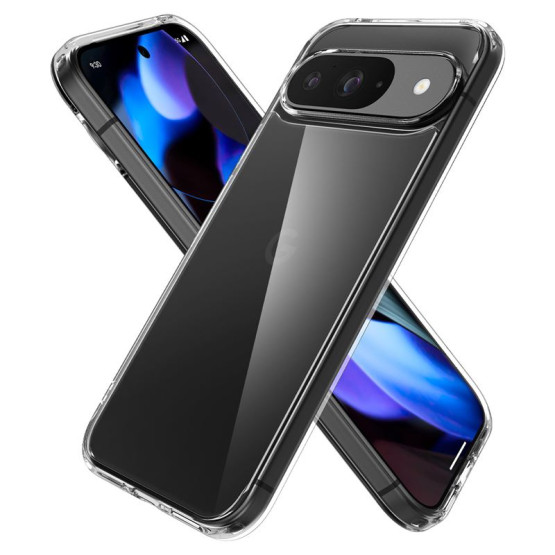Гръб Spigen за Google Pixel 9 Pro/Pixel 9, Ultra Hybrid - Прозрачен