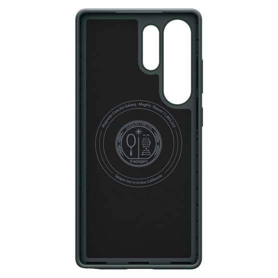 Гръб Spigen за Samsung Galaxy S25 Ultra, Thin Fit, Зелен
