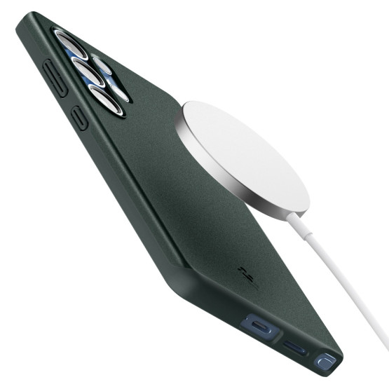 Гръб Spigen за Samsung Galaxy S25 Ultra, Thin Fit, Зелен