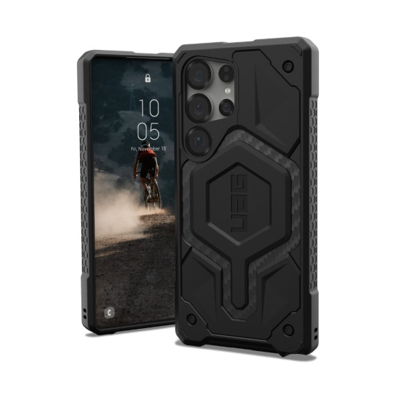 Гръб UAG Monarch Pro за Samsung Galaxy S25 Ultra - Carbon Fiber