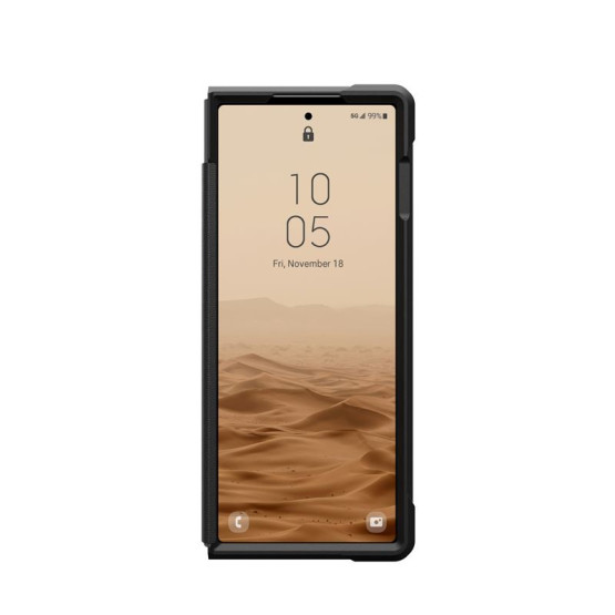 Гръб UAG за Samsung Galaxy Z Fold 6, Civilian, Черен