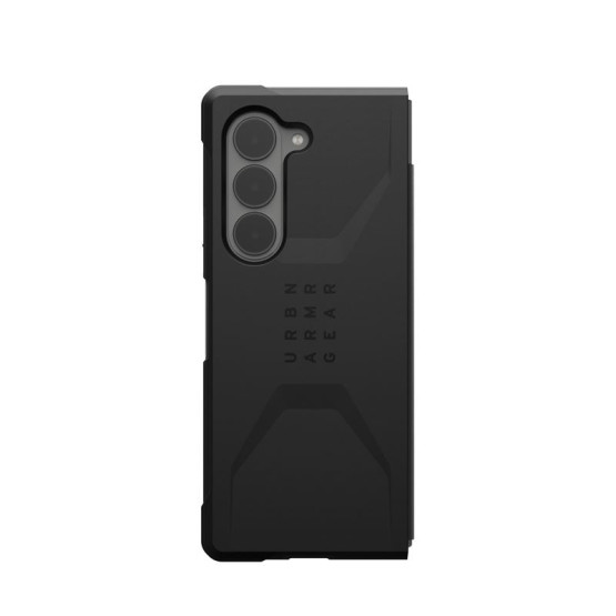 Гръб UAG за Samsung Galaxy Z Fold 6, Civilian, Черен