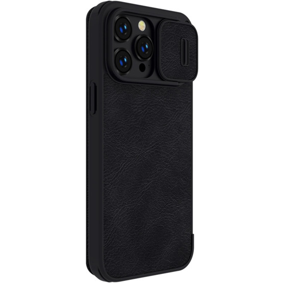 Калъф Nillkin Qin Pro за iphone 14 Pro Max - Черен