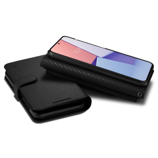 Калъф Spigen Wallet S Plus за Samsung Galaxy S23 Plus - Черен