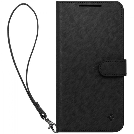 Калъф Spigen Wallet S Plus за Samsung Galaxy S23 Plus - Черен