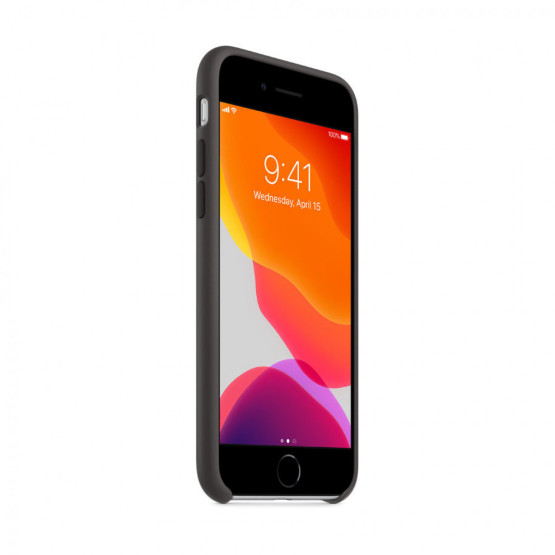 Оригинален гръб Apple Silicone Cover за iPhone 7/8/SE2020/SE2022 - Черен, MXYH2ZM/A