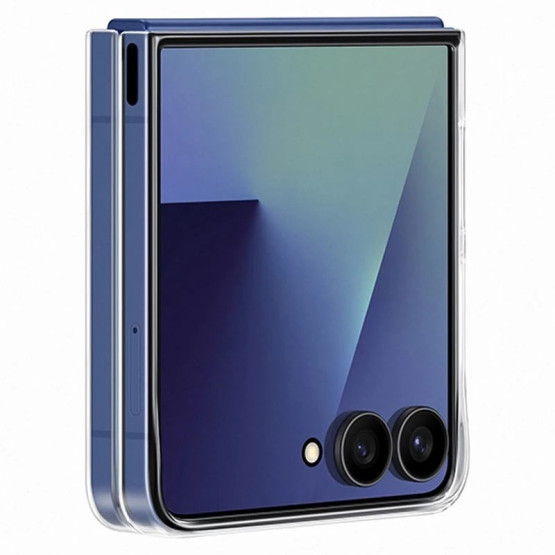 Оригинален гръб Samsung Clear Cover за Galaxy Z Flip 7 - Прозрачен, EF-AF766CTE