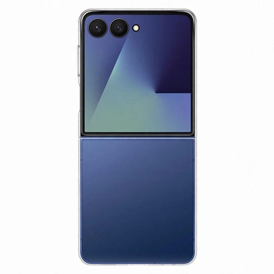 Оригинален гръб Samsung Clear Cover за Galaxy Z Flip 7 - Прозрачен, EF-AF766CTE