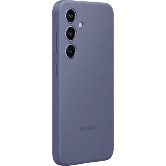 Оригинален гръб Samsung Silicone Cover за Galaxy S24 - Лилав, EF-PS921TVE
