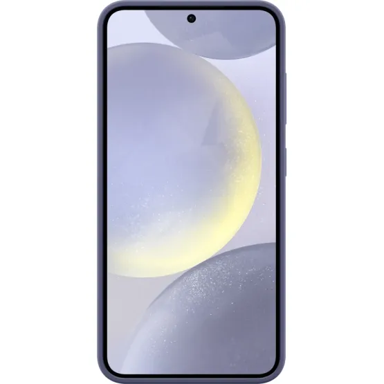 Оригинален гръб Samsung Silicone Cover за Galaxy S24 - Лилав, EF-PS921TVE
