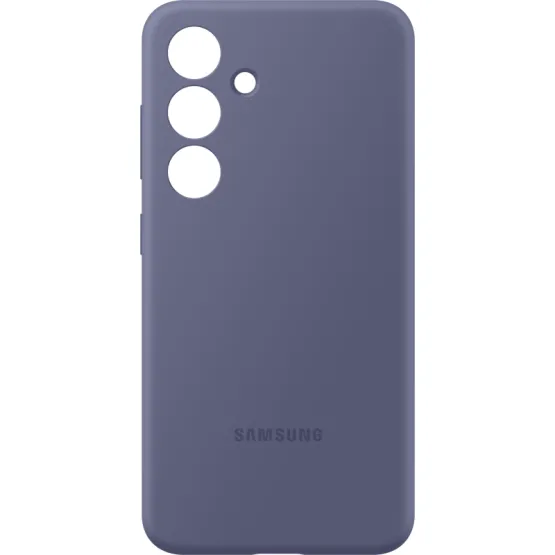 Оригинален гръб Samsung Silicone Cover за Galaxy S24 - Лилав, EF-PS921TVE