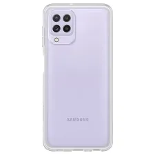 Оригинален гръб Samsung Soft Clear Cover for Galaxy A22 4G - Прозрачен, EF-QA225TTE