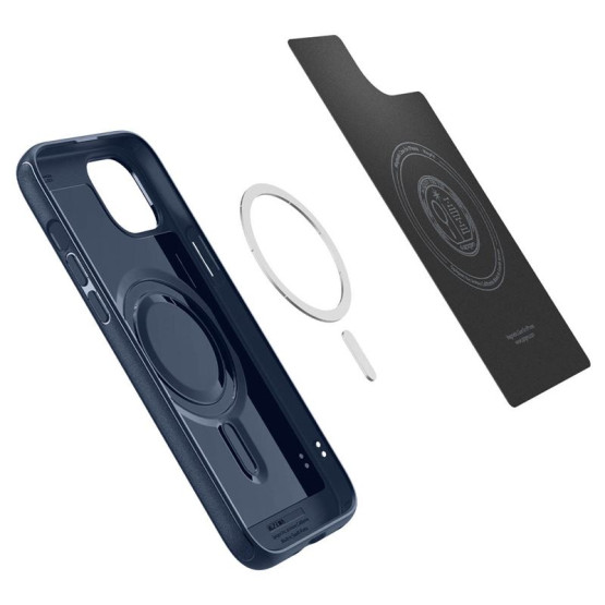 Spigen Mag Armor MagSafe за iPhone 15 Plus - Син