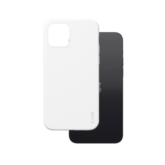 Гръб CARE by PanzerGlass Fashion за iPhone 12/12 Pro , White Orchid