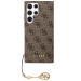 Гръб Guess 4G Charms Case за Samsung Galaxy S24 Ultra - Кафяв