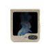 Гръб Guess PC/TPU Glitter Flakes Metal Logo Case за Samsung Galaxy Z Flip 5 - Златист