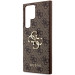 Гръб Guess PU 4G Metal Logo Case за Samsung Galaxy S24 Ultra - Кафяв