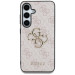 Гръб Guess за Samsung Galaxy S25 Plus ,PU, 4G Metal Logo Case, Розов
