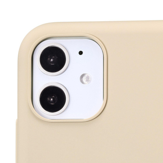Гръб Holdit Silicone Case за iPhone 11- Beige