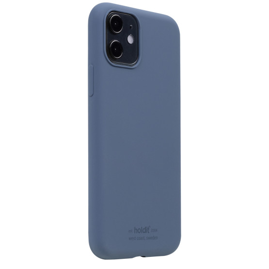 Гръб Holdit Silicone Case за iPhone 11/XR - Pacific Blue