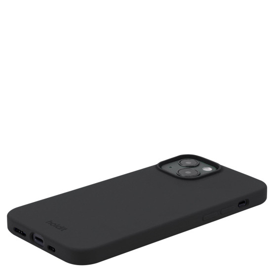 Гръб Holdit Silicone Case за iPhone 14/13 - Черен