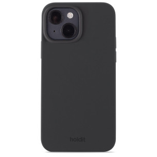 Гръб Holdit Silicone Case за iPhone 14/13 - Черен