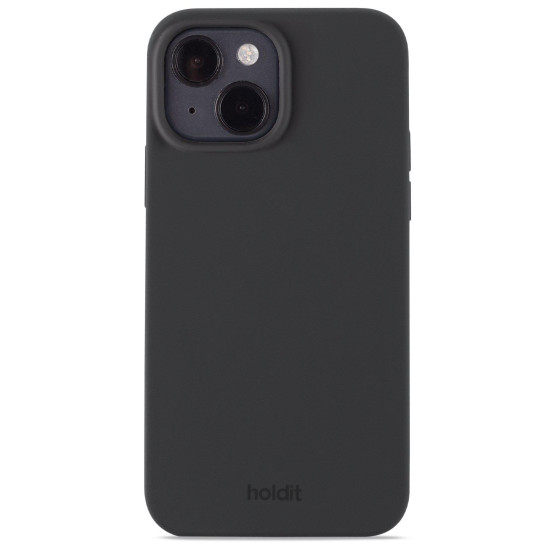 Гръб Holdit Silicone Case за iPhone 14/13 - Черен