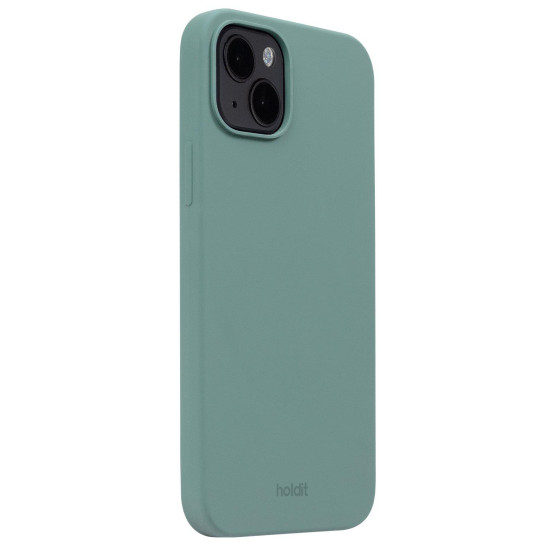 Гръб Holdit Silicone Case за iPhone 14 Plus - Зелен