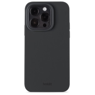 Гръб Holdit Silicone Case за iPhone 14 Pro - Черен