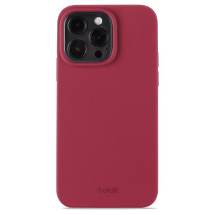 Гръб Holdit Silicone Case за iPhone 14 ProMax - Red Velvet
