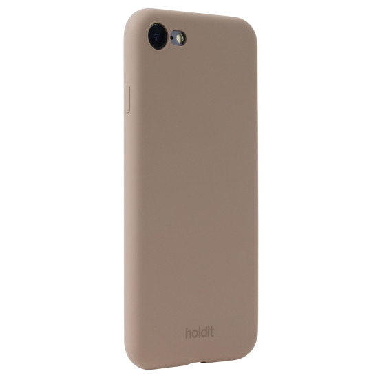 Гръб Holdit Silicone Case за iPhone 7/8/SE - Mocha Brown