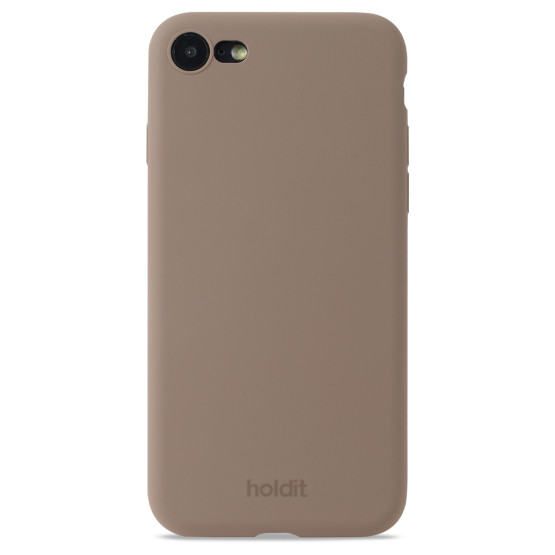 Гръб Holdit Silicone Case за iPhone 7/8/SE - Mocha Brown