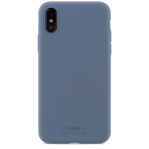 Гръб Holdit Silicone Case за iPhone X/Xs - Pacific Blue