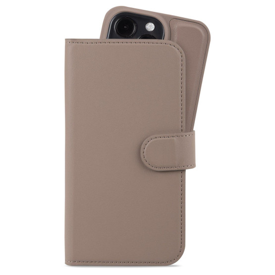 Гръб Калъф Holdit WalletCase MagnetPlus за iphone 15 Pro - Кафяв