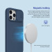 Гръб Nillkin Camshield Silky magnetic silicone case за iphone 13 Pro Max - Син