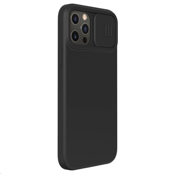 Гръб Nillkin CamShield Silky Silicone Case за Apple iPhone 12/12 Pro 6.1 - Черен