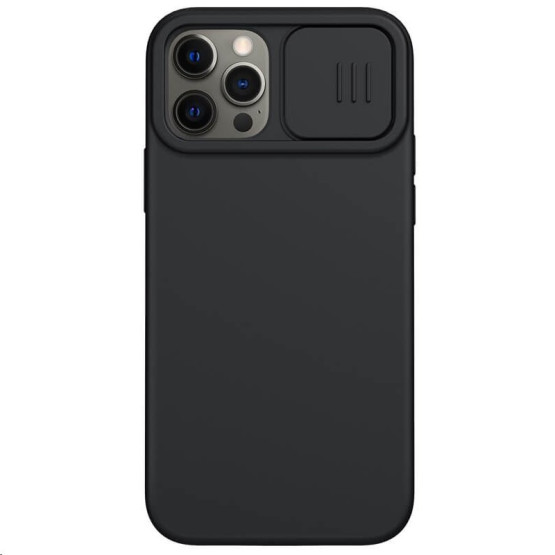 Гръб Nillkin CamShield Silky Silicone Case за Apple iPhone 12/12 Pro 6.1 - Черен